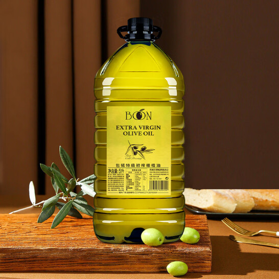 酸度≤0.35，BONO 包锘 特级初榨橄榄油 5L