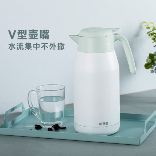 THERMOS 膳魔师 THS-2000 真空不锈钢保温壶 2L