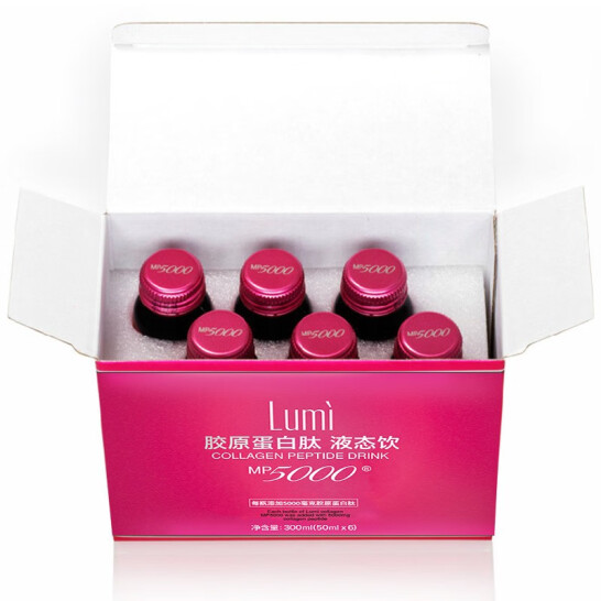 Lumi 胶原蛋白肽 液态饮口服液 50ml*6瓶