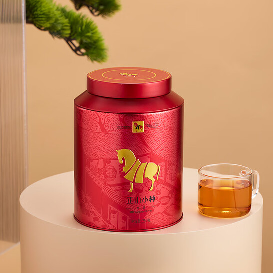 八马茶业 武夷山正山小种红茶 礼罐装250g 89元 值值值-买手聚集的地方