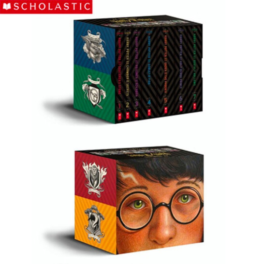PLUS会员，《哈利波特》20周年纪念版·英文版1-7册礼盒装