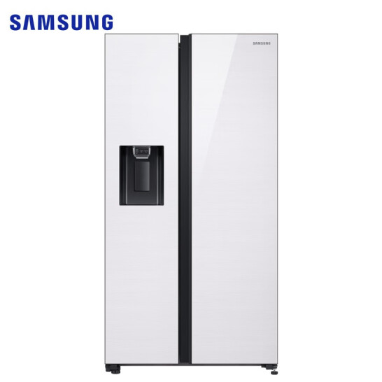 三星（SAMSUNG）635升大容量对开门双开门冰箱金属匀冷自动制冰机净味清新RS64R53E71L/SC白