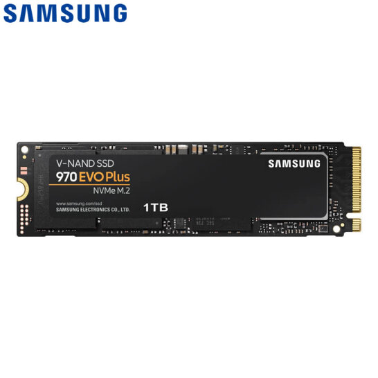 SAMSUNG 三星 970 EVO Plus NVMe M.2 SSD固态硬盘 1TB