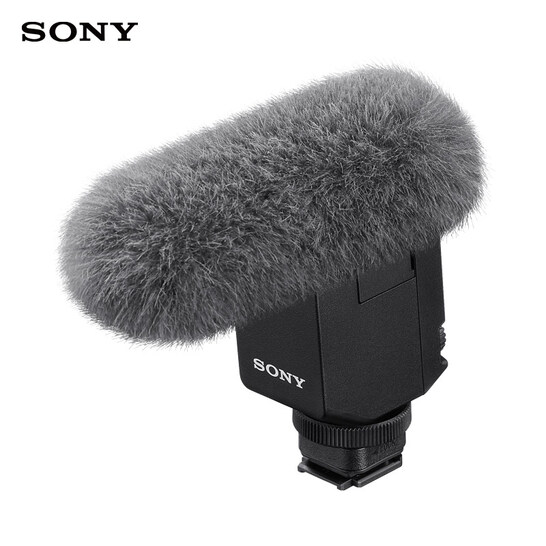 索尼（SONY）ECM-B10 枪型麦克风 紧凑小巧 / 三种指向性模式  / 热靴供电
