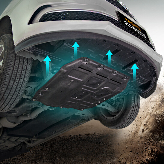 代安gl8发动机护板 17-19款全新别克gl8底盘护甲 gl8底盘装甲 下护板