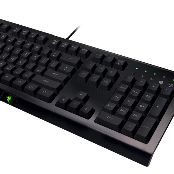 雷蛇 Razer 雷蛇萨诺狼蛛游戏薄膜键盘黑色 防水键盘雷蛇键盘可选背光键盘 萨诺狼蛛标准版无背光 奇鼎峰商城