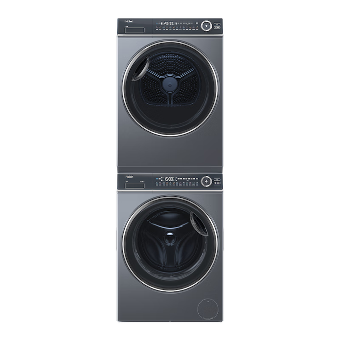 海尔（Haier）云溪176XS洗烘套装 10KG精华洗滚筒洗衣机+双擎热泵烘干机 清新空气洗 光等离子除菌 376+176XS
