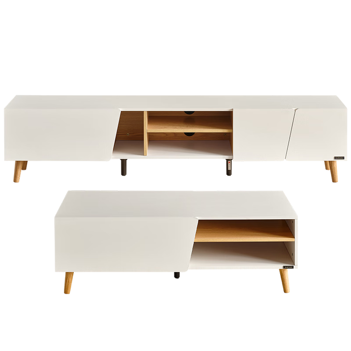 2025年茶几电视柜组合哪款好?这4款设计时尚、收纳超强,家居搭配必看-图片1