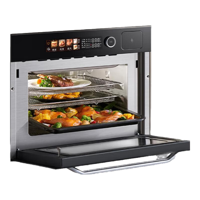 2025年微蒸烤炸一体机哪个值得买?这9款功能齐全,省时省力,做饭轻松又美味,厨房必备