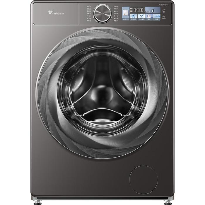 小天鹅(LittleSwan)滚筒洗衣机全自动 10公斤智能投放 小乌梅2.0 超微净泡水魔方超薄全嵌 1.1洗净比除菌变频以旧换新 升级款 TG100RVICPRO