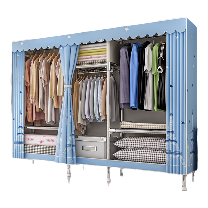 简易衣柜选哪款比较好?这5款高效收纳,空间利用最大化,整理更轻松-图片1