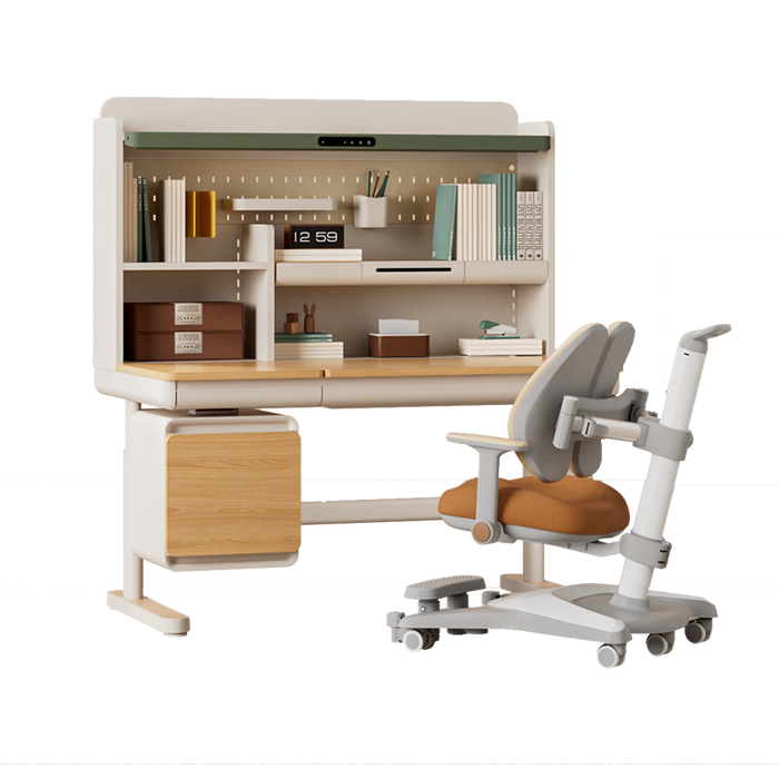 2025年儿童书桌品牌排名前十名，这10款高度可调，环保材质，孩子坐着超舒服-图片1