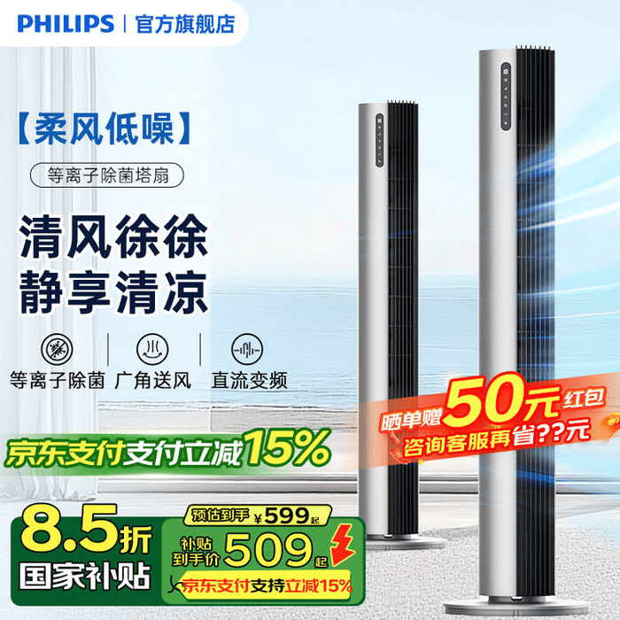 2026年塔扇怎么选不踩雷？实测这8款，省电静音还便宜，闭眼入-图片2