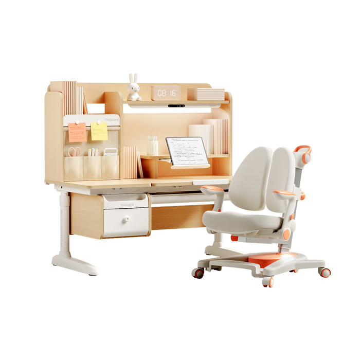 学习桌椅排名前十品牌大揭秘这10款护脊防驼，孩子用着超安心-图片2