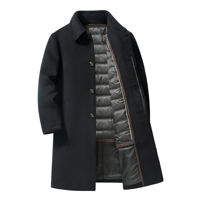 2025年男士羊毛呢大衣怎么选？这3款保暖又时尚，冬季必备，穿出型男范-图片1