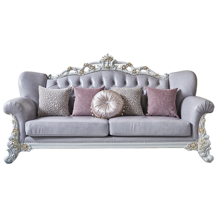 2025年欧式沙发品牌排名前十名，这10款真皮雕花+实木框架绝了