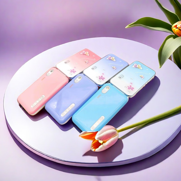 誉国威N509老人手机翻盖女士语音王收音机全网通大屏大字老年机大声超长待机按键手机备用男女款 紫色全网通支持广电卡