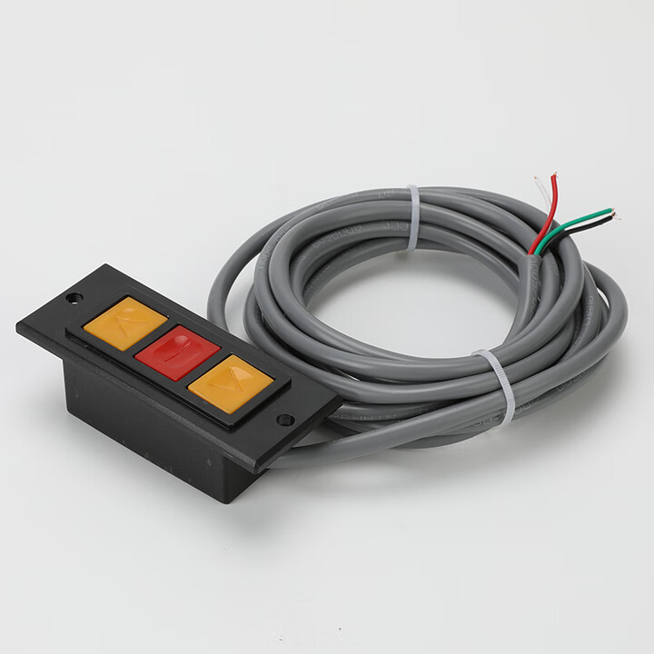 通用型电动卷帘门开关盒车库升降门卷闸门开关手动控制按钮锁芯 暗装