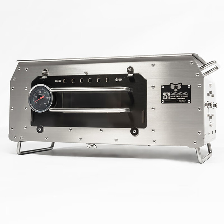 黑固 BLACK SOLID2024新品柴火炉外置烤箱空调多功能热力平台 烤箱（不含空调模块）