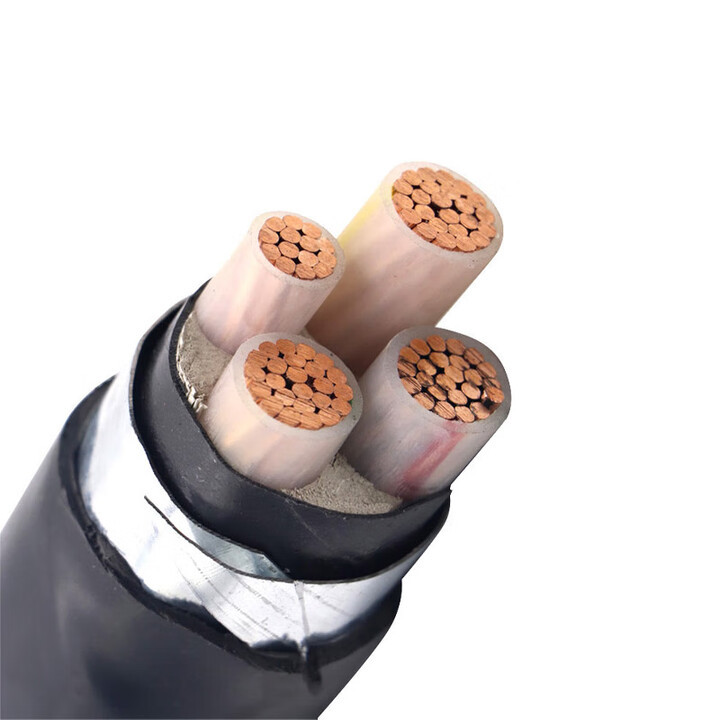 沈缆红星铠装电线电缆yjv22 3*70 1*35平方四芯国