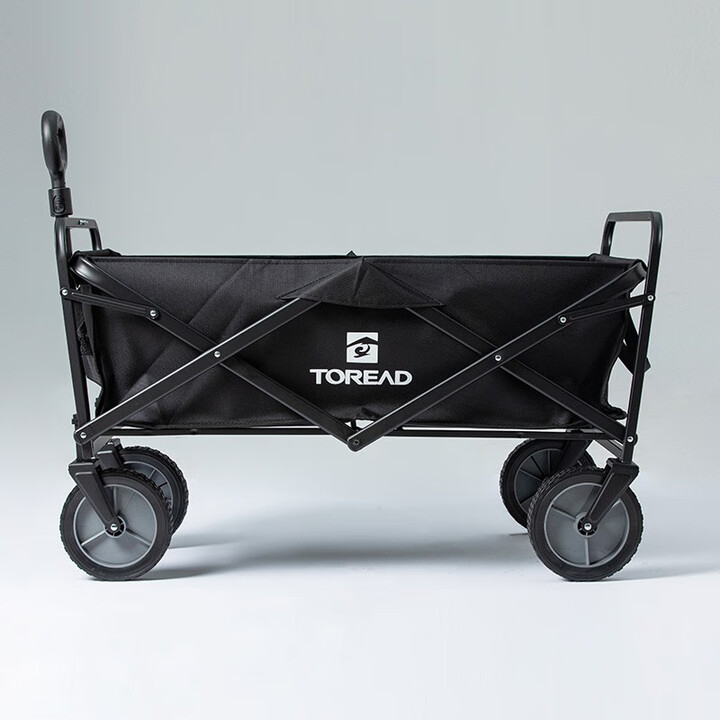 探路者（TOREAD） 探路者 户外露营营地车野餐轻便四轮钓鱼出行折叠车TEAACL80911 黑色