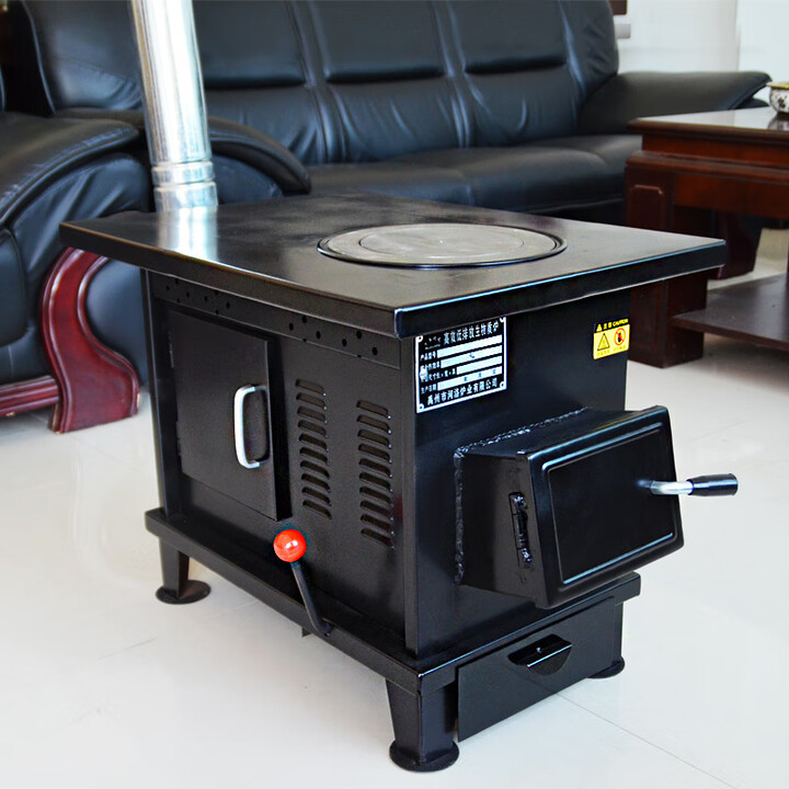 宝禾柴火炉 家用取暖炉 燃煤炭炉子 农村烧柴炉烧煤烧碳炉柴火灶 碳炉柴火灶