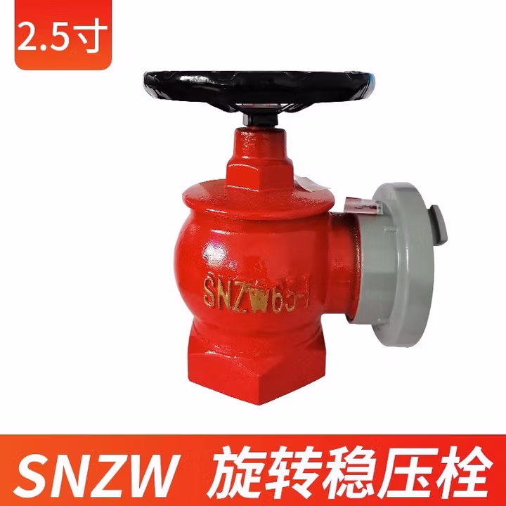 扬龙室内消火栓65三铜旋转减压稳压消防水带阀门2寸2.5寸消防栓水龙头 SNZW
