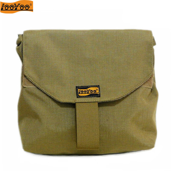 路游（LooYoo） A74古典军迷战术molle大配附件包面具包驼包高规格尼龙面料腰包 卡其色