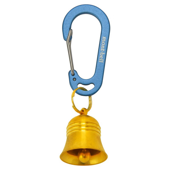 mont·bell 户外徒步快挂铃铛小巧轻便携野外提醒 1124944 RBL品蓝色 通用