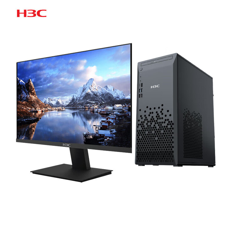 【华三（H3C）H3C X500t】华三（H3C）H3C X500t商用台式机/Intel I5-12400/B760高端主板/8GB ...
