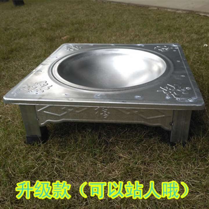 火盆取暖器木炭分体烤家用柴老式传统冬季烤火炉取暖炉子室内 加固升级火盆