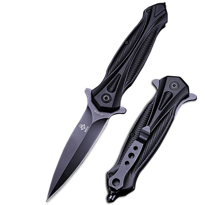 维亿户外刀具装备折叠刀户外随身钥匙扣小刀子防身折叠瑞士折刀便携式 小号款