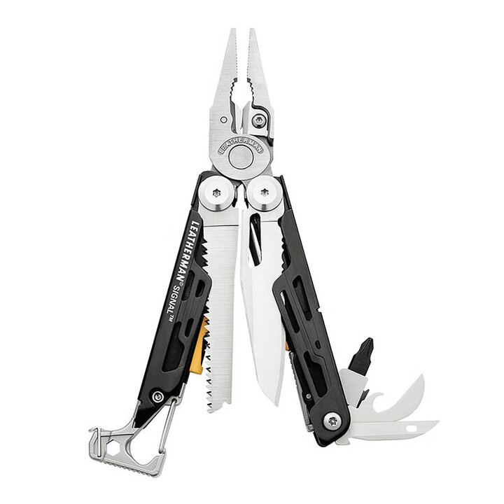 莱特曼美国进口Leatherman莱特曼signal烽火户外多功能便携组合工具钳 Stainless   832265  深灰色