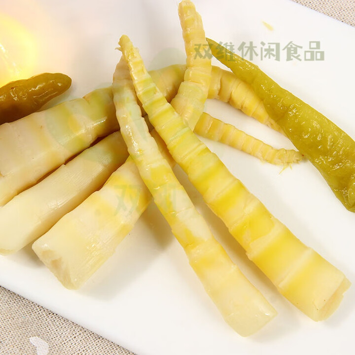 与美山椒罗汉笋泡椒笋尖竹笋开袋即食脆笋零食脆笋嫩笋100g 5袋*与美笋尖共500g【图片 价格 品牌 报价】-京东