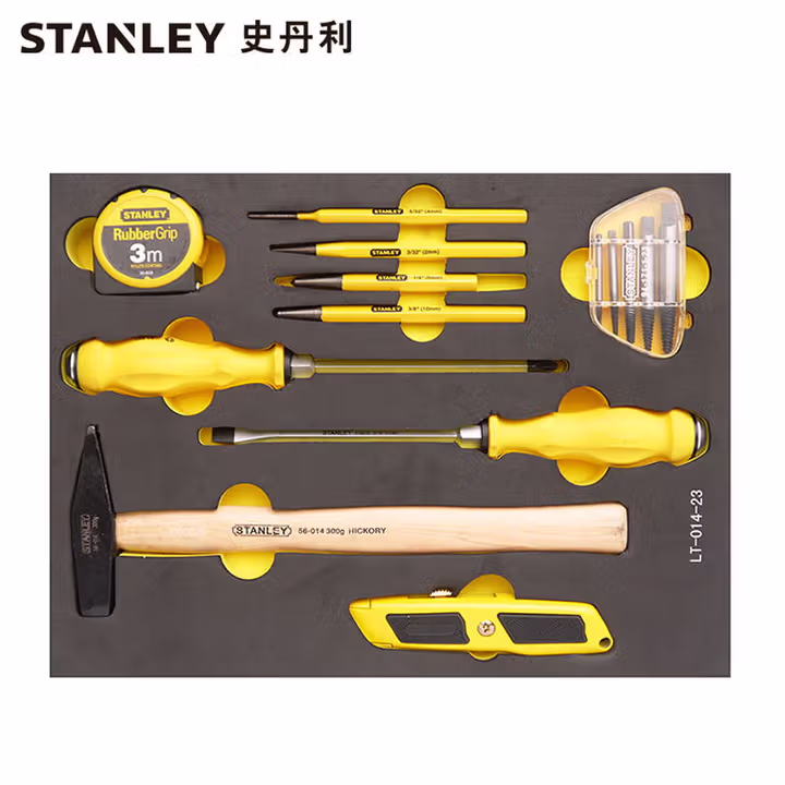 史丹利（STANLEY）LT-014-23  14件套敲击切割工具托  汽修维修