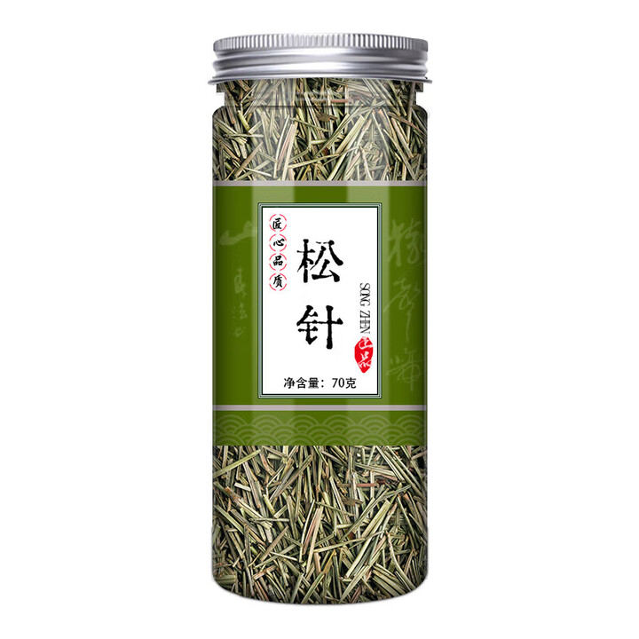 松针中药材长白山中药马尾松非500g干松针茶新鲜叶干 【1罐】松针70g【图片 价格 品牌 报价】-京东