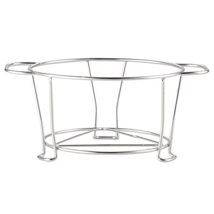 糜岚（MieLanat）围炉煮茶打边炉架子烧烤炉架子高脚炭炉架双耳隔热防烫家用支架 特小号20cm(适合21以下)