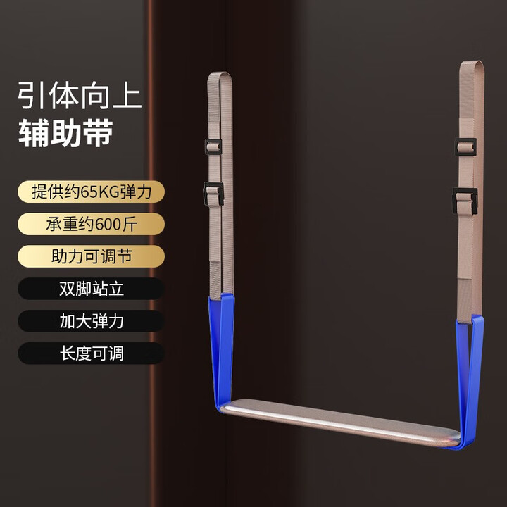施耐德 单杠室内引体向上器家用单杠门上免打孔可调节健身器材 牵引辅助带-蓝色(65kg弹力)【图片 价格 品牌 报价】-京东
