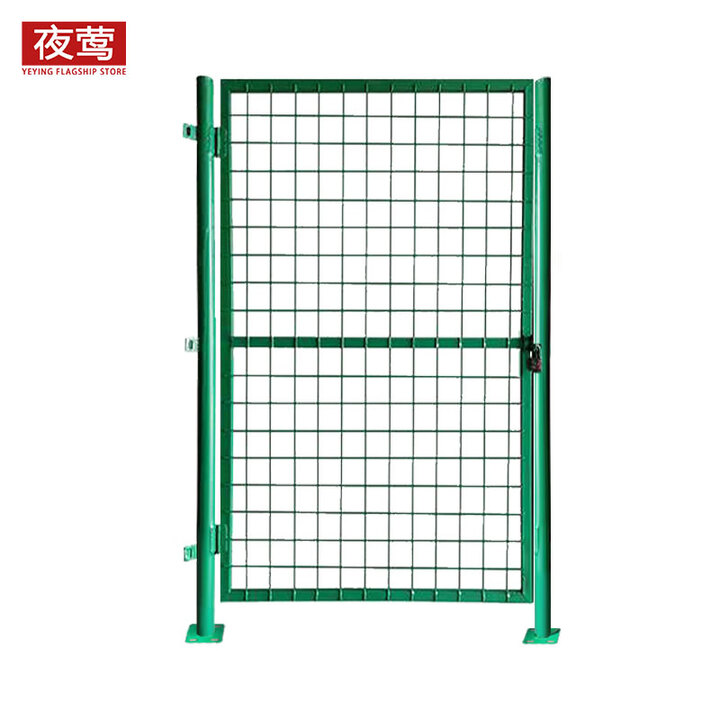 【夜莺铁丝网门】夜莺 铁丝网门荷兰网门双边丝护栏网门围栏门防护门 单开门1米宽1.5米高(底盘柱)【行情 报价 价格 评测】-京东