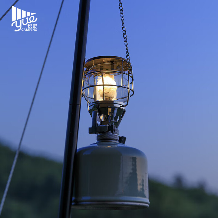 CAMPINGMOON柯曼野营挂灯T-4中型小提灯户外氛围照明灯帐篷燃气灯 【T-4】中型气灯