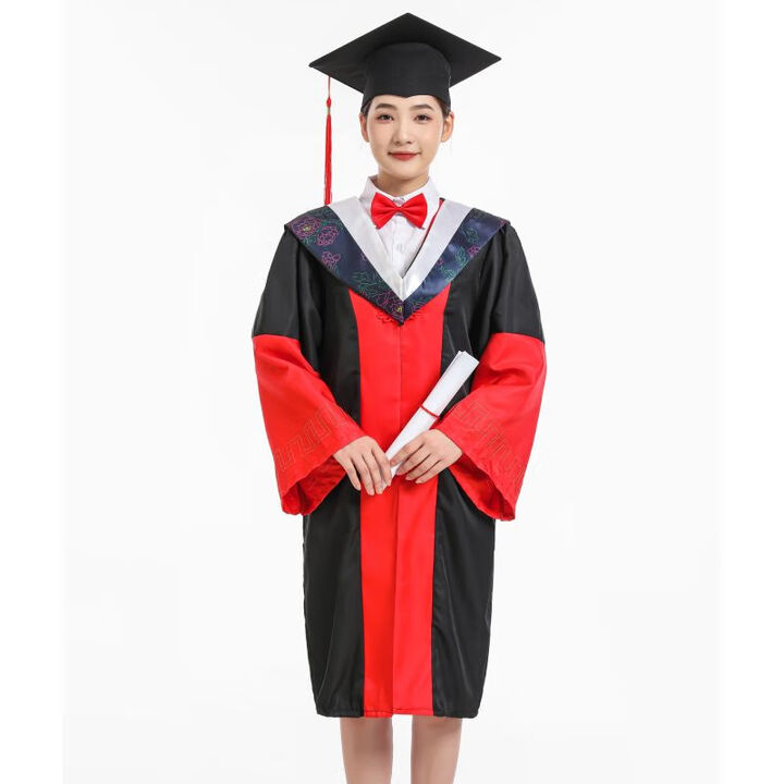 雪澈【高端面料】博士服学士硕士导师大学毕业礼服定制毕业典礼学位服 博士服医科白色【升级款面料】 M【图片 价格 品牌 报价】-京东