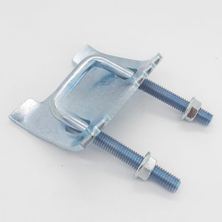 抗震支架带齿压板工字钢固定夹c型钢压板u型卡扣钢结构梁夹卡50宽c