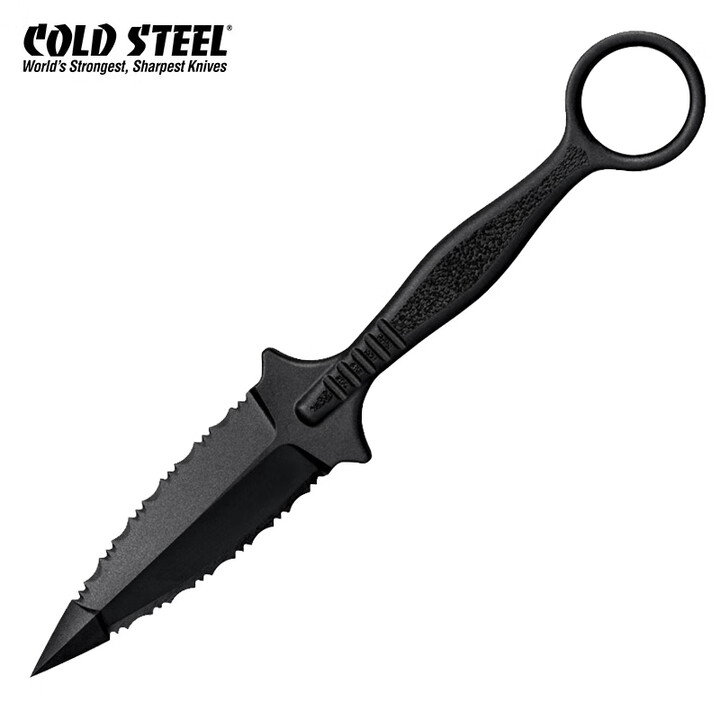 COLD STEEL冷钢忍者训练日式手里剑练习刀未开刃塑钢防身装备92FR