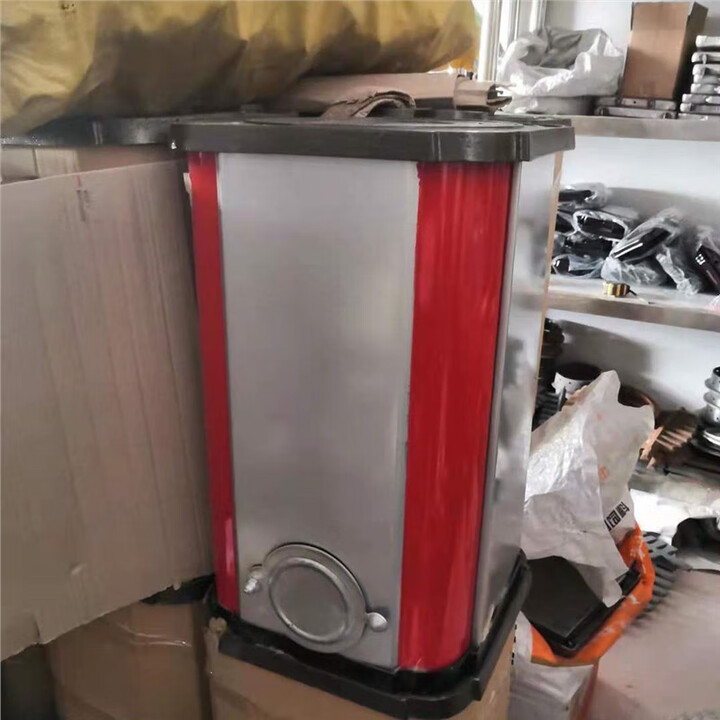 蜂窝煤炉子家用取暖铸铁燃煤暖气片 100/120/140/220烧煤球采暖炉 14厘米四块煤双水套