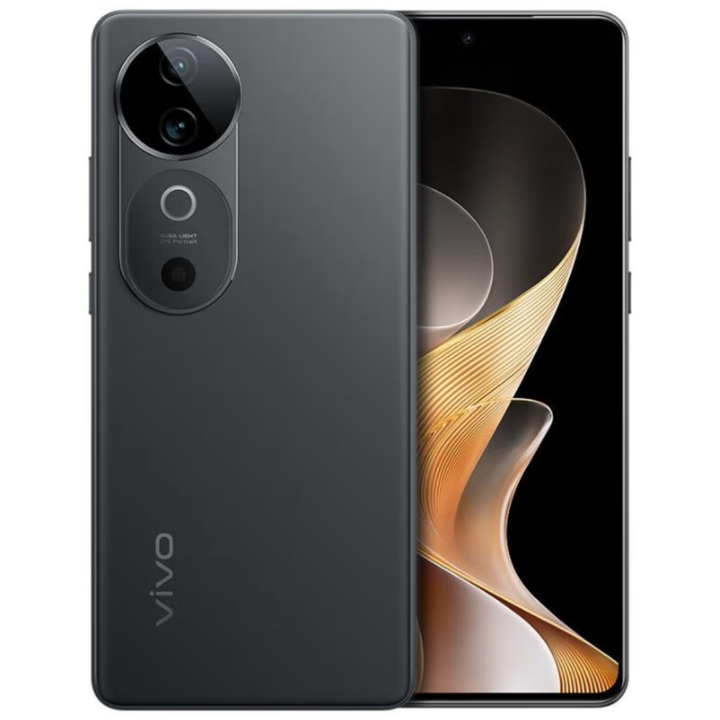 vivoS19 新品6000mAh超长续航 影棚级柔光环 第三代骁龙7芯片 5G全网 松烟墨 16GB+512GB 单机+原装充电套装+店保1年