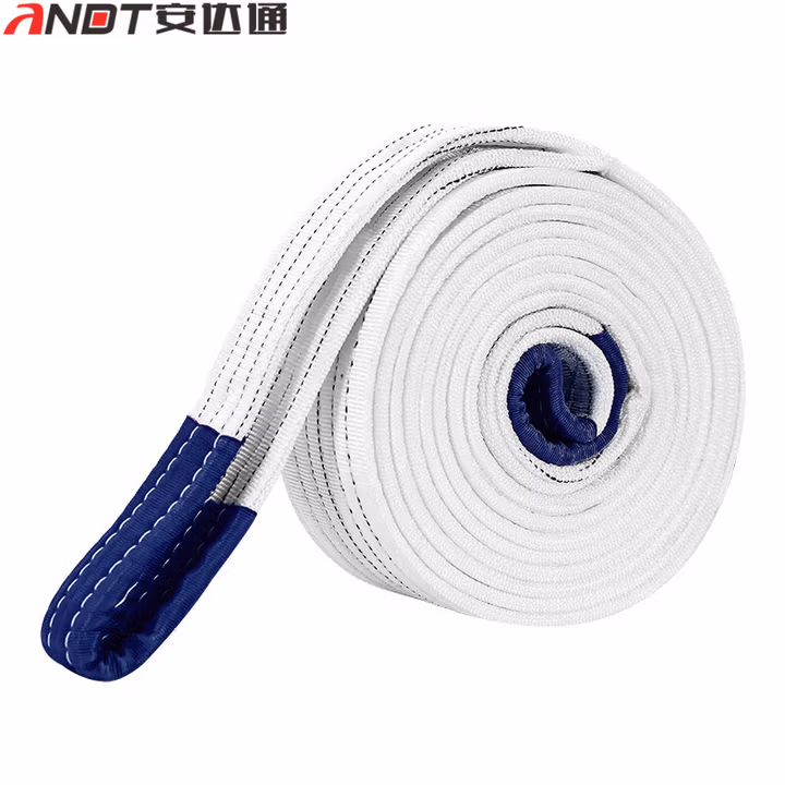 安达通 扁平吊装带吊车吊带行车叉车吊绳2T3吨工业起重吊带 3吨6米