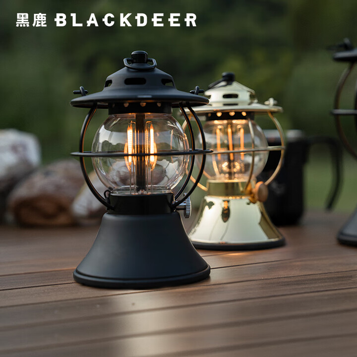 黑鹿（BLACKDEER）映月照明营地灯 户外天幕帐篷超长续航LED氛围露营灯 映月 曜夜LED照明营地灯