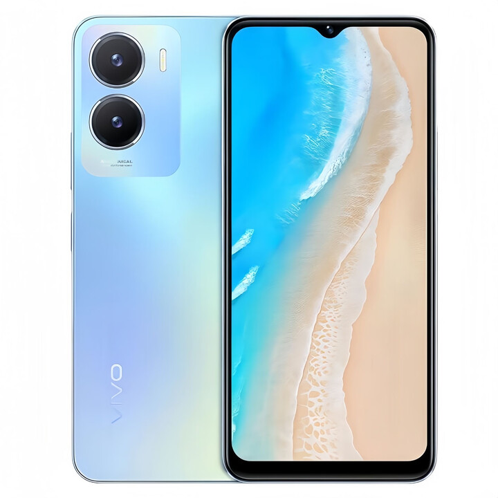 vivo Y35通5g智能游戏便宜耐用5000毫安大内存指纹解锁手机 冰云蓝 6GB+128GB x 5G全网通 x 标配 1