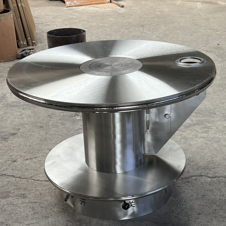 维诺亚贵州农村加厚回风炉不锈钢烧煤炉子火焰山柴煤两用炉贵州回风炉 1米不锈钢带烤箱 标配不锈钢烟管一套