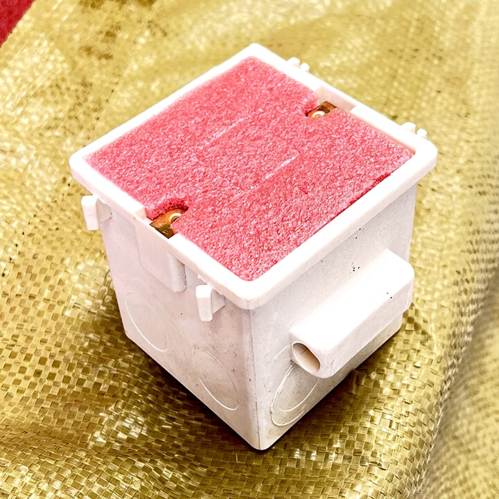 定制适用一次性86线盒填充泡沫 厂家直销方盒填充物 线盒填充模块泡沫